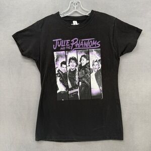 Netflix Julie and the Phantoms Black Tee Shirt Junior Slim Fit XXL 2022 Cotton